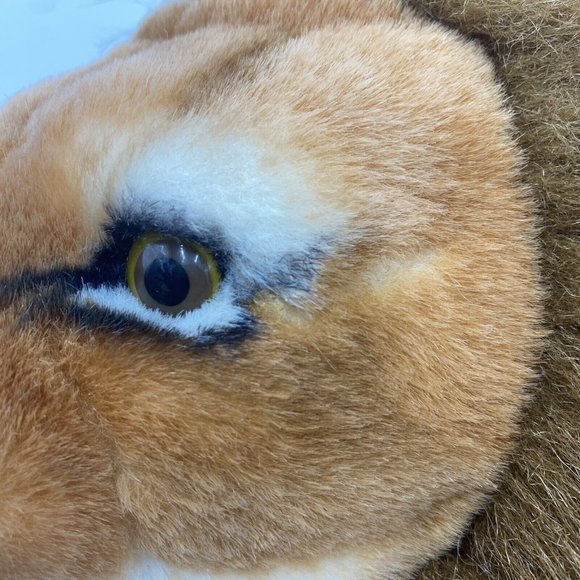 Jumbo Realistic Lion Kelly Toy Stuffed Animal Plush 21” Body - Picture 12 of 12